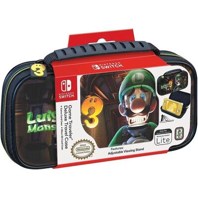 Bigben Travel Case Luigi's Mansion (Switch Lite), Weiteres Gaming Zubehör, Schwarz Bigben Travel Case Luigi's Mansion (Switch Lite), Weiteres Gaming Zubehör, Schwarz