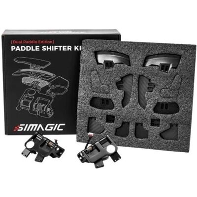 Simagic 2-Paddle Shifter Module - Sim Racing Tilbehr (PC), Gaming Controller Zubehör, Schwarz Simagic 2-Paddle Shifter Module - Sim Racing Tilbehr (PC), Gaming Controller Zubehör, Schwarz