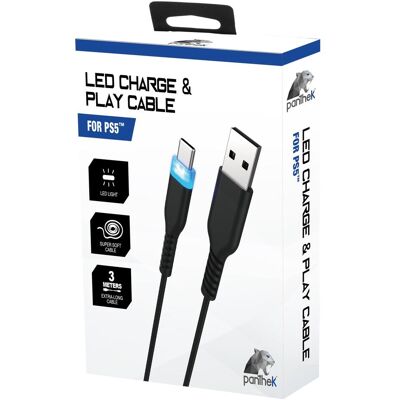 Panthek PT/LCPC/PS5 Gaming-Controller-Zubehör Gaming-Controller-Kabel (PS5), Gaming Controller Zubehör, Schwarz Panthek PT/LCPC/PS5 Gaming-Controller-Zubehör Gaming-Controller-Kabel (PS5), Gaming Controller Zubehör, Schwarz