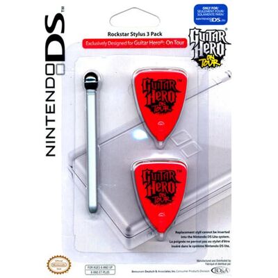 BD&A Guitar Hero On Tour: DSL Stylus Pack (Nintendo DS), Stylus, Mehrfarbig BD&A Guitar Hero On Tour: DSL Stylus Pack (Nintendo DS), Stylus, Mehrfarbig