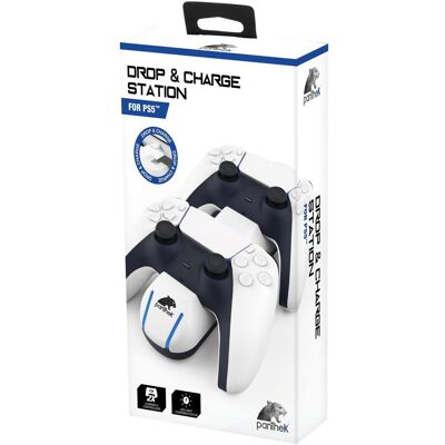 Panthek PlayStation 5 Ladestation 2 Controller (PS5), Gaming Controller Zubehör, Weiss, Schwarz Panthek PlayStation 5 Ladestation 2 Controller (PS5), Gaming Controller Zubehör, Weiss, Schwarz