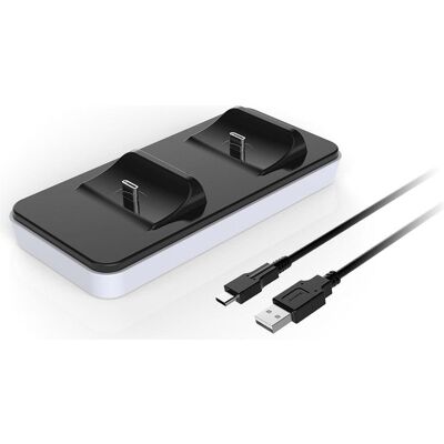 Raptor Gaming Charging Dock CS200-LT (PS5), Gaming Controller Zubehör, Weiss Raptor Gaming Charging Dock CS200-LT (PS5), Gaming Controller Zubehör, Weiss