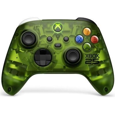 Microsoft Xbox Wireless Controller X25 Special Edition (Android, iOS, PC, Xbox One S, Xbox One X, Xbox Series S, Xbox Series X), Gaming Controller, Grün Microsoft Xbox Wireless Controller X25 Special Edition (Android, iOS, PC, Xbox One S, Xbox One X, Xbox Series S, Xbox Series X), Gaming Controller, Grün