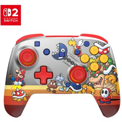 Turtle Beach REMATCH - Wireless Conroller (Switch, Switch 2, Switch Lite, Switch OLED), Gaming Controller, Mehrfarbig, Grau Turtle Beach REMATCH - Wireless Conroller (Switch, Switch 2, Switch Lite, Switch OLED), Gaming Controller, Mehrfarbig, Grau