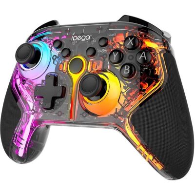 iPega 9666TH Bluetooth RGB Gamepad for Android/iOS/PS3/PS4/PC/N-Switch Black (Damage Package) (Android, iOS, PC, PS3, PS4, Switch), Gaming Controller, Schwarz iPega 9666TH Bluetooth RGB Gamepad for Android/iOS/PS3/PS4/PC/N-Switch Black (Damage Package) (Android, iOS, PC, PS3, PS4, Switch), Gaming Controller, Schwarz