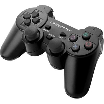 Esperanza EGG107K (PC, PS3), Gaming Controller, Schwarz Esperanza EGG107K (PC, PS3), Gaming Controller, Schwarz