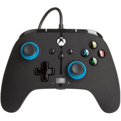 PowerA Controller Wired Blue Hint (Xbox One / Series X / PC) (Xbox One S, Xbox One X, Xbox Series S, Xbox Series X), Gaming Controller, Blau, Schwarz PowerA Controller Wired Blue Hint (Xbox One / Series X / PC) (Xbox One S, Xbox One X, Xbox Series S, Xbox Series X), Gaming Controller, Blau, Schwarz