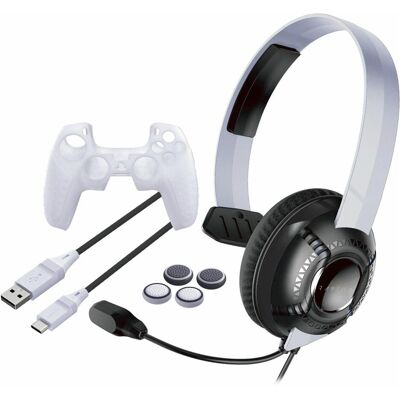 Raptor Gaming Starter Pack Playstation 5 (PS5), Gaming Controller Zubehör, Weiss Raptor Gaming Starter Pack Playstation 5 (PS5), Gaming Controller Zubehör, Weiss