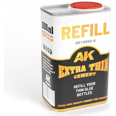 AK Interactive Refillextra Thin Cement, Gaming Controller Zubehör AK Interactive Refillextra Thin Cement, Gaming Controller Zubehör