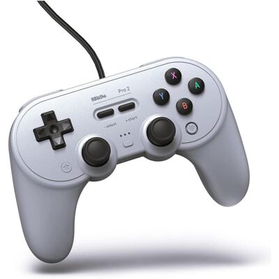 8bitdo Pro 2 Wired (PC, Switch), Gaming Controller, Grau 8bitdo Pro 2 Wired (PC, Switch), Gaming Controller, Grau