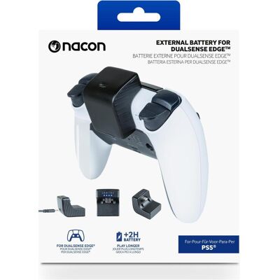 Nacon Gaming Akku-Pack (PS5), Gaming Controller Zubehör, Schwarz Nacon Gaming Akku-Pack (PS5), Gaming Controller Zubehör, Schwarz