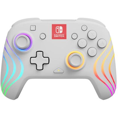 PDP Afterglow Wave (Switch, Switch 2, Switch Lite, Switch OLED), Gaming Controller, Mehrfarbig, Weiss PDP Afterglow Wave (Switch, Switch 2, Switch Lite, Switch OLED), Gaming Controller, Mehrfarbig, Weiss