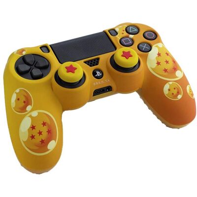 Blade Dragon Ball Z PS4 Hardcover + Grips + LED Sticker (PS4), Gaming Controller Zubehör, Gelb Blade Dragon Ball Z PS4 Hardcover + Grips + LED Sticker (PS4), Gaming Controller Zubehör, Gelb