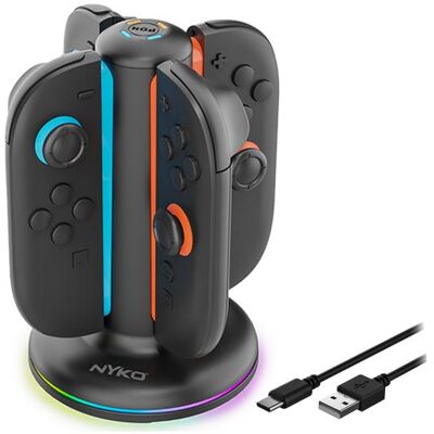 Nyko - Charge Dock / Switch 2 (Switch 2), Gaming Controller Zubehör Nyko - Charge Dock / Switch 2 (Switch 2), Gaming Controller Zubehör