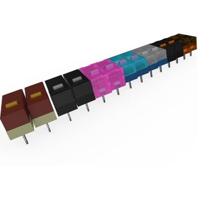 Endgame Gear OP1 Universal Switch Set - 2x Switch PCBs + 14 Switches, Gaming Controller Zubehör, Orange, Blau, Weiss, Schwarz, Braun, Pink Endgame Gear OP1 Universal Switch Set - 2x Switch PCBs + 14 Switches, Gaming Controller Zubehör, Orange, Blau, Weiss, Schwarz, Braun, Pink