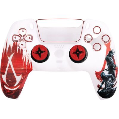 Freaks and Geeks 150070 (PS5), Gaming Controller Zubehör, Schwarz, Rot, Weiss Freaks and Geeks 150070 (PS5), Gaming Controller Zubehör, Schwarz, Rot, Weiss