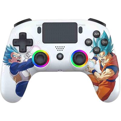 Subsonic - Wireless LED Controller - Goku vs Vegeta (White) (PS5), Gaming Controller, Weiss Subsonic - Wireless LED Controller - Goku vs Vegeta (White) (PS5), Gaming Controller, Weiss