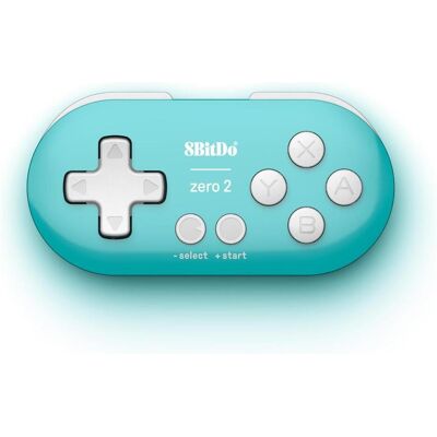 8bitdo Zero 2 (Android, Mac, PC, Switch), Gaming Controller, Blau, Türkis 8bitdo Zero 2 (Android, Mac, PC, Switch), Gaming Controller, Blau, Türkis