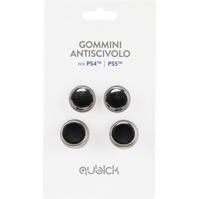 Qubick ACMU0063 Gaming Controller Zubehör Wahlschalterkappe (PS4, PS5), Gaming Controller Zubehör, Schwarz Qubick ACMU0063 Gaming Controller Zubehör Wahlschalterkappe (PS4, PS5), Gaming Controller Zubehör, Schwarz