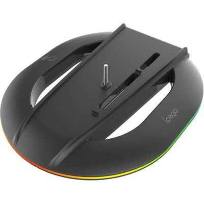 iLike iPega P5S035SAH Vertical Stand (2xUSB-A) with RGB for PS5 Slim/PS5 Pro Black (PS5), Gaming Controller Zubehör, Schwarz iLike iPega P5S035SAH Vertical Stand (2xUSB-A) with RGB for PS5 Slim/PS5 Pro Black (PS5), Gaming Controller Zubehör, Schwarz