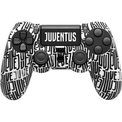 GED Controller Skin Juventus White Bg (PS4) (PS4), Gaming Controller Zubehör, Weiss, Schwarz GED Controller Skin Juventus White Bg (PS4) (PS4), Gaming Controller Zubehör, Weiss, Schwarz