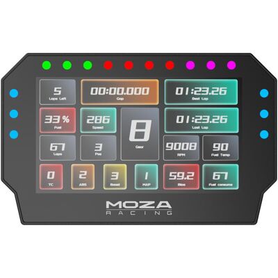 Moza CM2 Racing Dash (PC), Gaming Controller, Schwarz Moza CM2 Racing Dash (PC), Gaming Controller, Schwarz