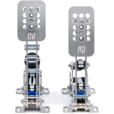 Heusinkveld Sim Pedals Ultimate+ 2-Pedal Set (PC), Gaming Controller, Grau, Blau, Schwarz, Silber Heusinkveld Sim Pedals Ultimate+ 2-Pedal Set (PC), Gaming Controller, Grau, Blau, Schwarz, Silber