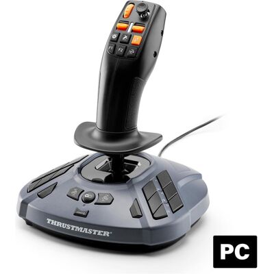 Thrustmaster SimTask FarmStick (PC), Gaming Controller, Schwarz, Grau Thrustmaster SimTask FarmStick (PC), Gaming Controller, Schwarz, Grau