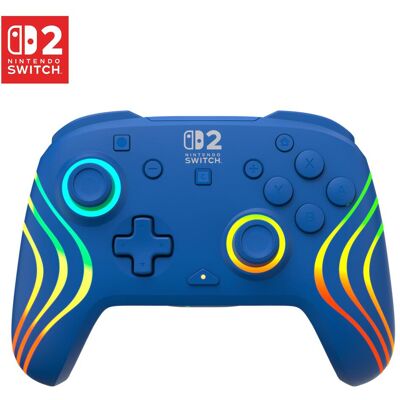 Turtle Beach Afterglow Wave (Switch, Switch 2, Switch Lite, Switch OLED), Gaming Controller, Blau Turtle Beach Afterglow Wave (Switch, Switch 2, Switch Lite, Switch OLED), Gaming Controller, Blau