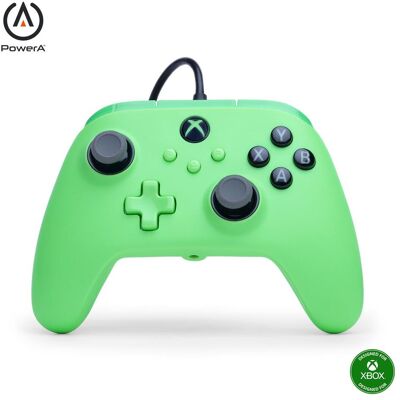 PowerA ADVANTAGE PLUS - Controller (PC, Xbox One S, Xbox One X, Xbox Series X), Gaming Controller, Grün PowerA ADVANTAGE PLUS - Controller (PC, Xbox One S, Xbox One X, Xbox Series X), Gaming Controller, Grün