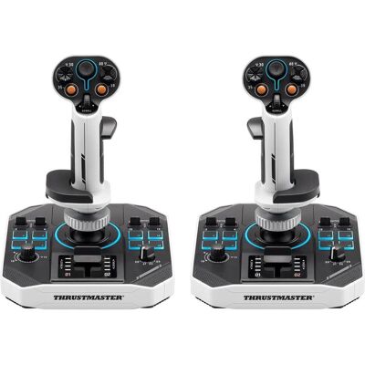 Thrustmaster Sol-R 2 HOSAS Space Sim Duo (PC), Gaming Controller, Schwarz, Weiss Thrustmaster Sol-R 2 HOSAS Space Sim Duo (PC), Gaming Controller, Schwarz, Weiss