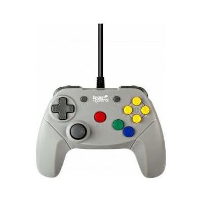 Under Control N64 Grey wired controller 2mt, Gaming Controller, Grau Under Control N64 Grey wired controller 2mt, Gaming Controller, Grau