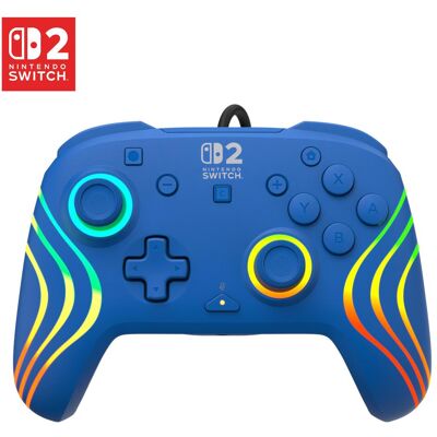 Turtle Beach Pro Controller Afterglow Wave Wired Blue (Switch, Switch 2, Switch OLED), Gaming Controller, Blau Turtle Beach Pro Controller Afterglow Wave Wired Blue (Switch, Switch 2, Switch OLED), Gaming Controller, Blau