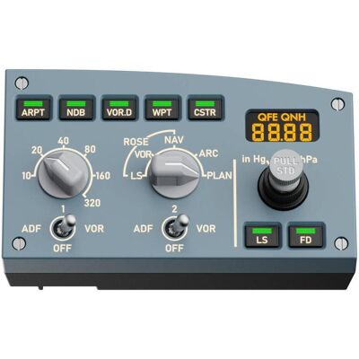 Moza MA3F Electronic Flight Control Modules R (PC), Gaming Controller, Weiss, Schwarz, Grau Moza MA3F Electronic Flight Control Modules R (PC), Gaming Controller, Weiss, Schwarz, Grau