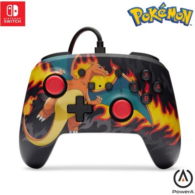 PowerA Enhanced Wired Controller (Switch, Switch Lite, Switch OLED), Gaming Controller, Schwarz, Mehrfarbig PowerA Enhanced Wired Controller (Switch, Switch Lite, Switch OLED), Gaming Controller, Schwarz, Mehrfarbig