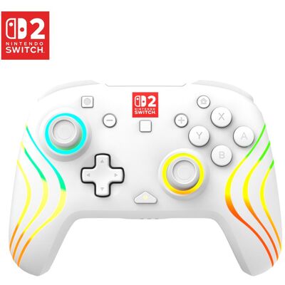 Turtle Beach Afterglow Wave (Switch, Switch 2, Switch Lite, Switch OLED), Gaming Controller, Weiss Turtle Beach Afterglow Wave (Switch, Switch 2, Switch Lite, Switch OLED), Gaming Controller, Weiss