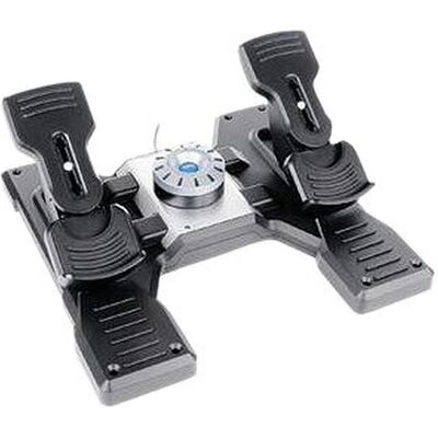 Saitek Pro Flight Rudder Pedals (PC), Gaming Controller, Schwarz Saitek Pro Flight Rudder Pedals (PC), Gaming Controller, Schwarz