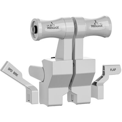 Moza TQB Throttle Module (PC), Gaming Controller, Weiss Moza TQB Throttle Module (PC), Gaming Controller, Weiss