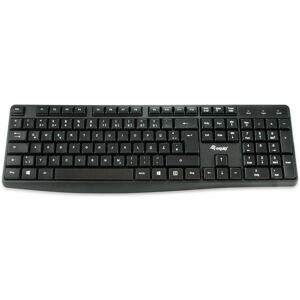 Equip Kabelgebundene USB Tastatur (IT, Kabelgebunden), Tastatur, Schwarz Equip Kabelgebundene USB Tastatur (IT, Kabelgebunden), Tastatur, Schwarz