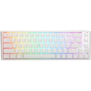 Ducky One 3 Classic Pure White SF Gaming Tastatur, RGB LED - MX-Clear (DE, Kabelgebunden), Tastatur, Weiss Ducky One 3 Classic Pure White SF Gaming Tastatur, RGB LED - MX-Clear (DE, Kabelgebunden), Tastatur, Weiss