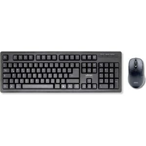 Ultron UMC-200 Set schwarz kabelgebunden 2in1 (DE, Kabelgebunden), Tastatur, Schwarz Ultron UMC-200 Set schwarz kabelgebunden 2in1 (DE, Kabelgebunden), Tastatur, Schwarz