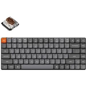 Keychron K3 Max Swappable Gateron RGB Backlight Brown Switch ISO Layout Italian (PBT Caps) (IT, Kabelgebunden, Kabellos), Tastatur Keychron K3 Max Swappable Gateron RGB Backlight Brown Switch ISO Layout Italian (PBT Caps) (IT, Kabelgebunden, Kabellos), Tastatur