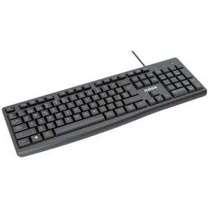 Nilox Keyboard Usb Black (IT, Kabelgebunden), Tastatur, Schwarz Nilox Keyboard Usb Black (IT, Kabelgebunden), Tastatur, Schwarz