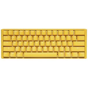 Ducky One 3 Yellow mini gaming keyboard, RGB LED - MX-black (DE, Kabelgebunden), Tastatur, Gelb Ducky One 3 Yellow mini gaming keyboard, RGB LED - MX-black (DE, Kabelgebunden), Tastatur, Gelb