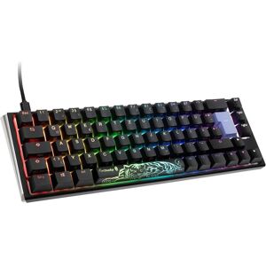 Ducky One 3 Classic Black/White SF Gaming Tastatur, RGB LED - MX-Clear (DE, Kabelgebunden), Tastatur, Schwarz Ducky One 3 Classic Black/White SF Gaming Tastatur, RGB LED - MX-Clear (DE, Kabelgebunden), Tastatur, Schwarz