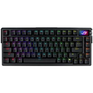 Asus ROG Azoth Extreme (FR, Kabelgebunden, Kabellos), Tastatur, Schwarz Asus ROG Azoth Extreme (FR, Kabelgebunden, Kabellos), Tastatur, Schwarz