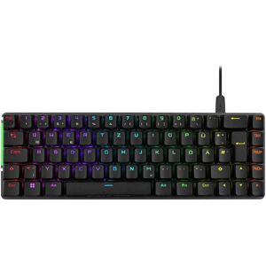 Asus ROG Falchion Ace Mechanische Gaming-Tastatur, RGB-Beleuchtung, ROG NX Rote Switches, Stabilisat (IT, Kabelgebunden), Tastatur, Schwarz Asus ROG Falchion Ace Mechanische Gaming-Tastatur, RGB-Beleuchtung, ROG NX Rote Switches, Stabilisat (IT, Kabelgebunden), Tastatur, Schwarz