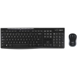 Logitech Mk270 - Kabellose Tastatur - Schwarz Logitech Mk270 - Kabellose Tastatur - Schwarz
