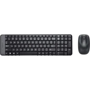 Logitech Wireless Combo MK220 (IT, Kabelgebunden), Tastatur, Schwarz Logitech Wireless Combo MK220 (IT, Kabelgebunden), Tastatur, Schwarz