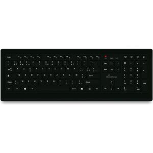 MediaRange kabelgebundene Tastatur mit 107 ultraflachen Tasten, AZERTY (BE) Layout, PC Tastatur mit (BE, Kabelgebunden), Tastatur, Schwarz MediaRange kabelgebundene Tastatur mit 107 ultraflachen Tasten, AZERTY (BE) Layout, PC Tastatur mit (BE, Kabelgebunden), Tastatur, Schwarz